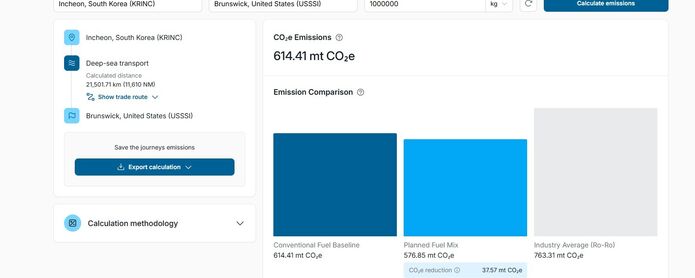 EK carbon calculator