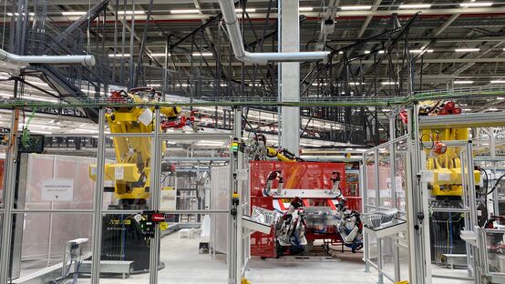 Lithium ion battery gigafactory