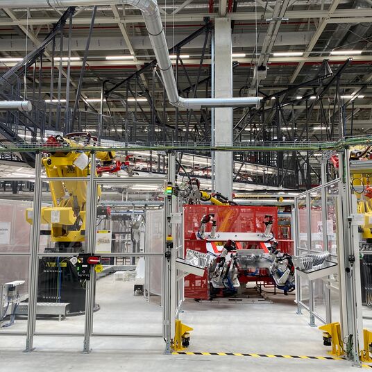 Lithium ion battery gigafactory