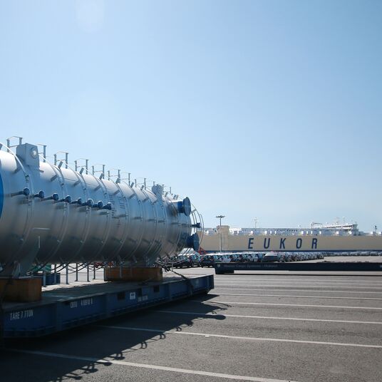 Reactor at yard