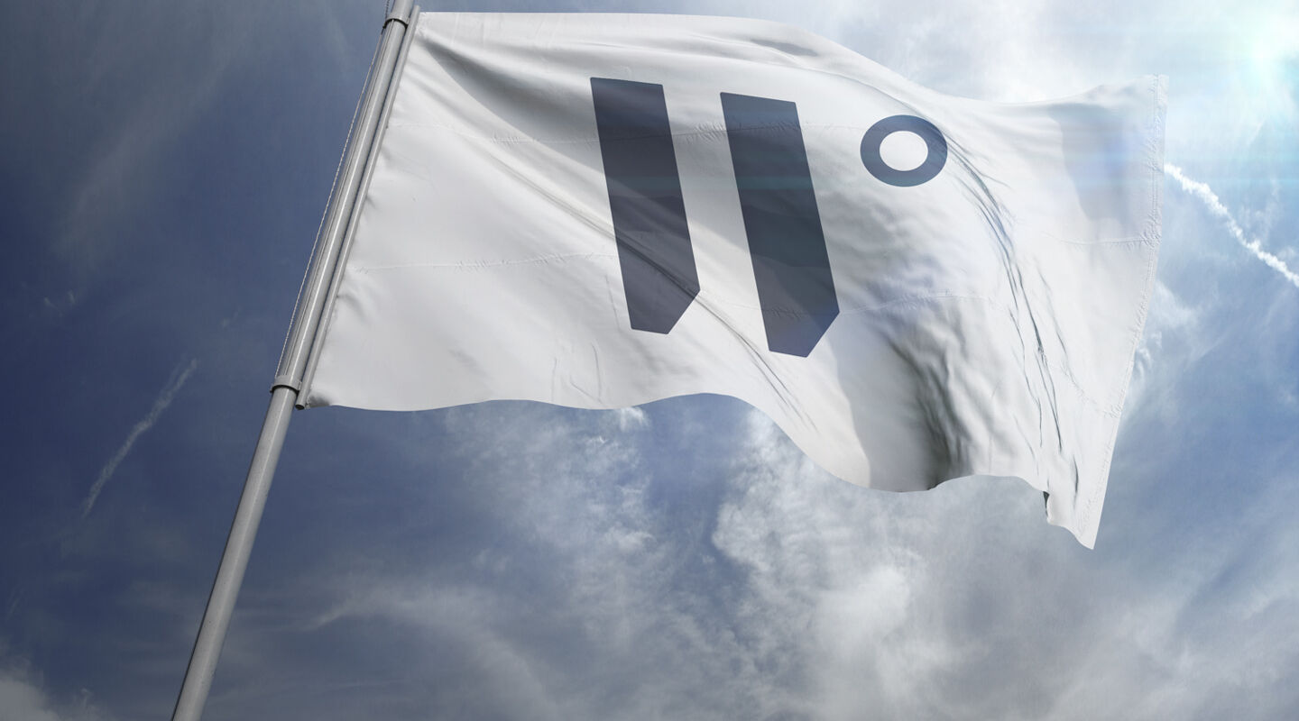 Flag mockup icon grey Flag mockup icon grey
