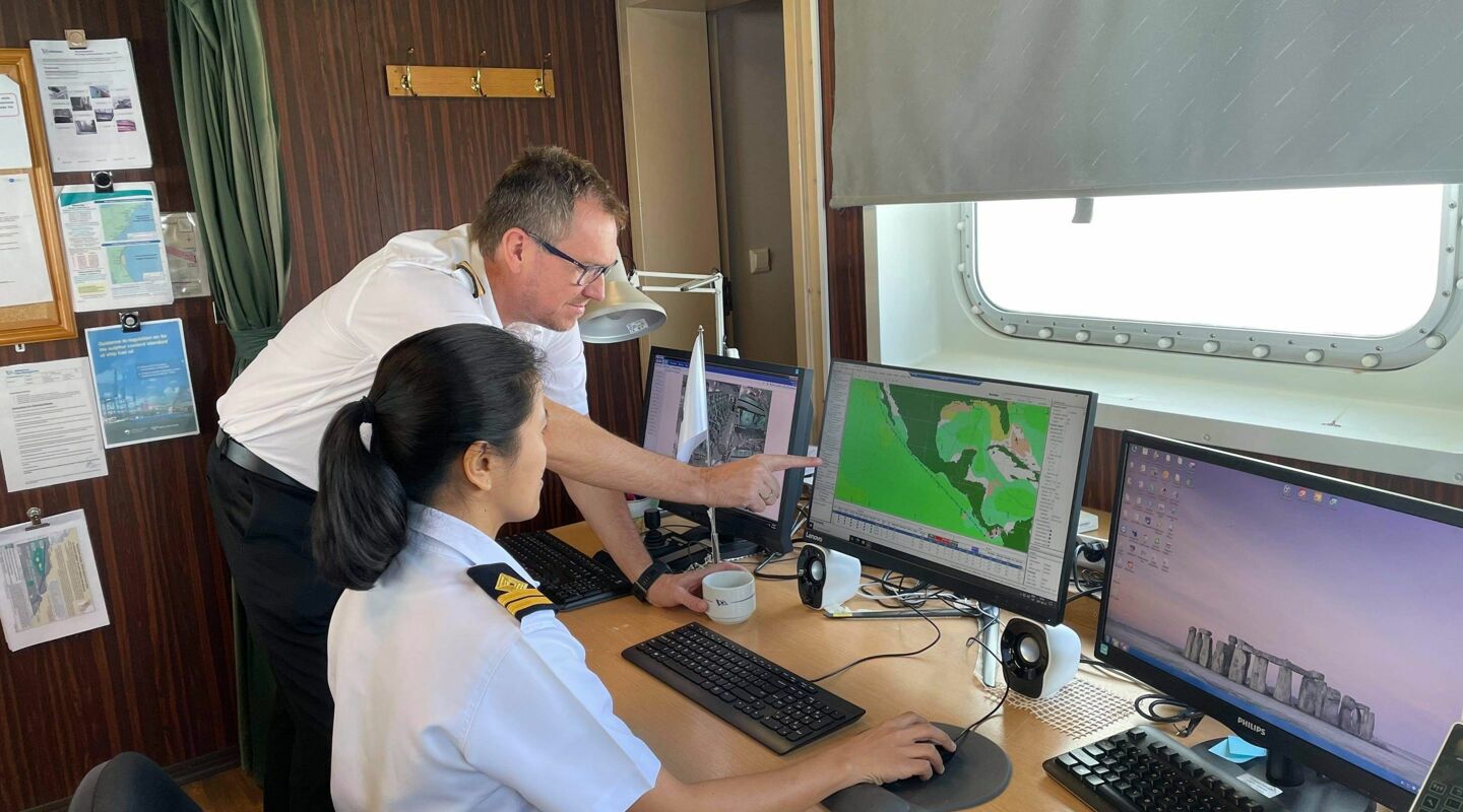 Weather routing service usage onboard Weather routing service usage onboard