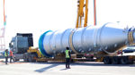 Reactor stuffed on to the equipment