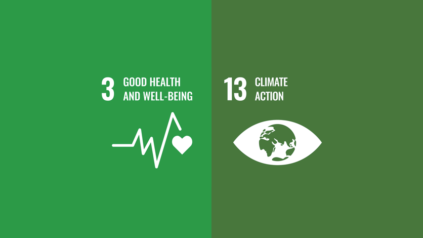 SDG No.03 and 13 - Large SDG No.03 and 13 - Large