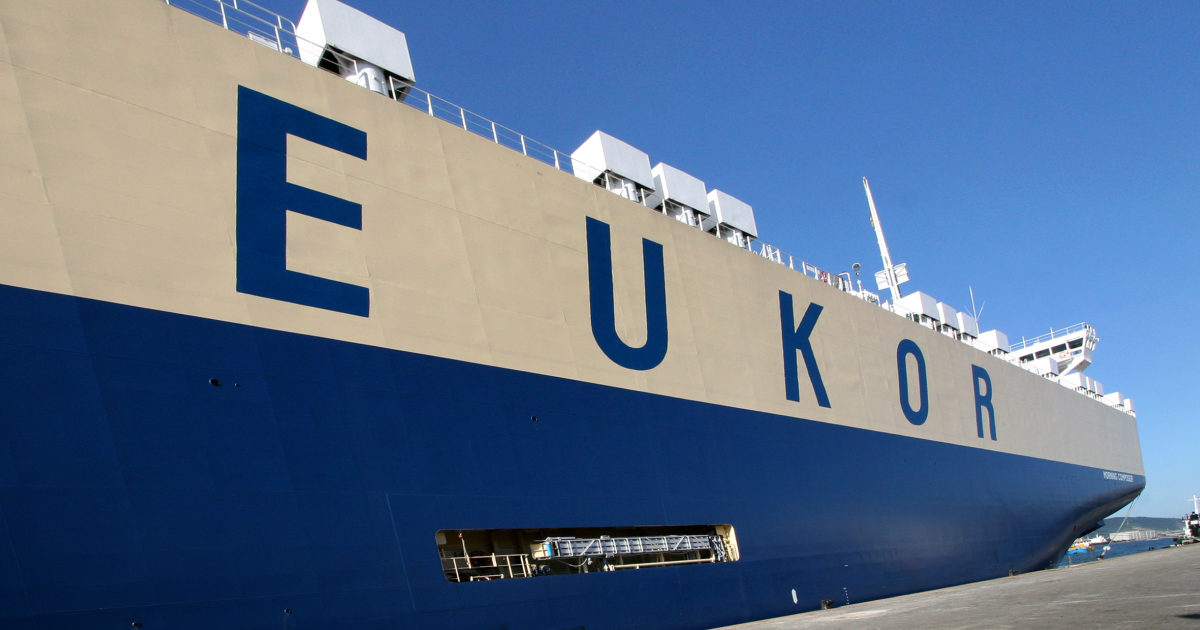 EUKOR Global leader in RoRo shipping